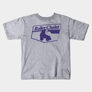 Roller Chalet - Purple Kids T-Shirt